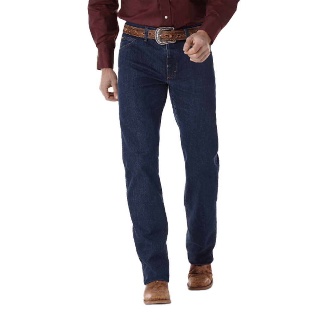Wrangler Men's Premium Performance Cowboy Cut Comfort Blue Jeans
