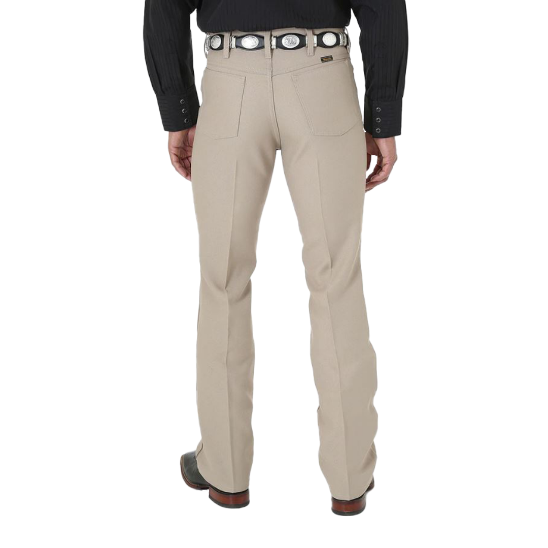 Wrangler Men's Stain Proof Stretch Dress Light Brown Jeans - Big & Tall