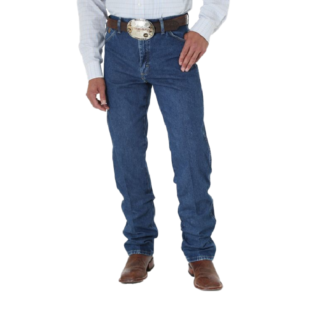 Wrangler Men's George Strait Cowboy Cut Original Blue Jeans