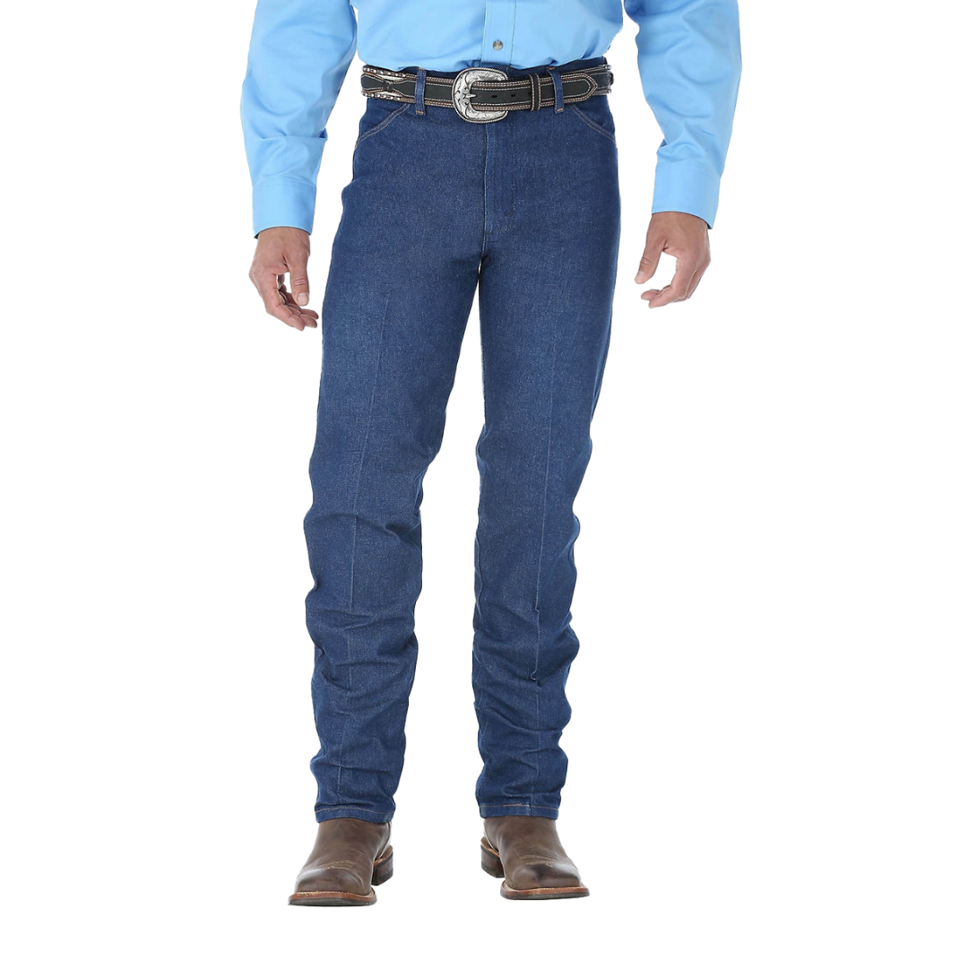 Wrangler Men's Original Fit Unwashed Blue Jeans - Big & Tall
