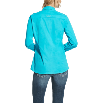 Ariat Women's Kirby Button Up Turquoise Shirt