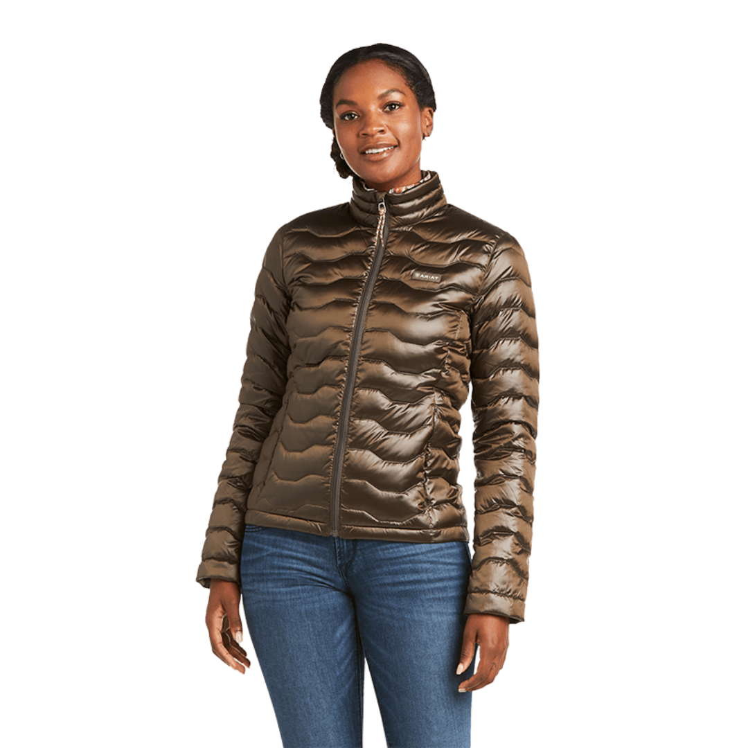 Ariat Women's Ideal 3.0 Banyan Bark Down Brown Jacket