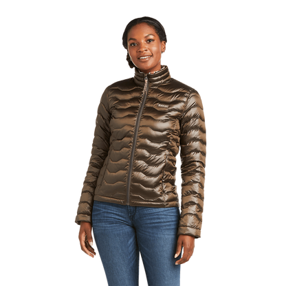 Ariat Women's Ideal 3.0 Banyan Bark Down Brown Jacket