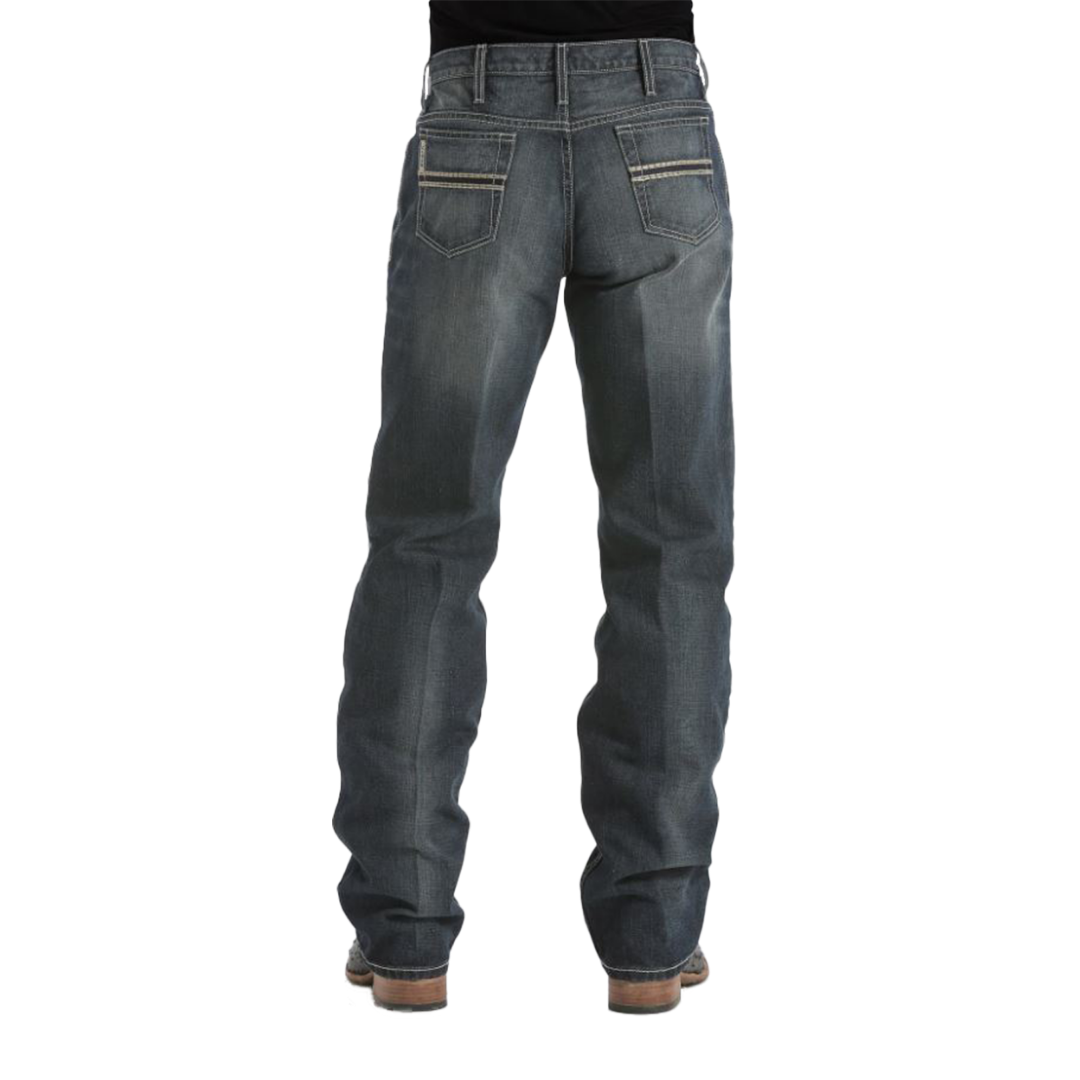 Cinch Men's Relaxed Fit White Label Blue Jeans