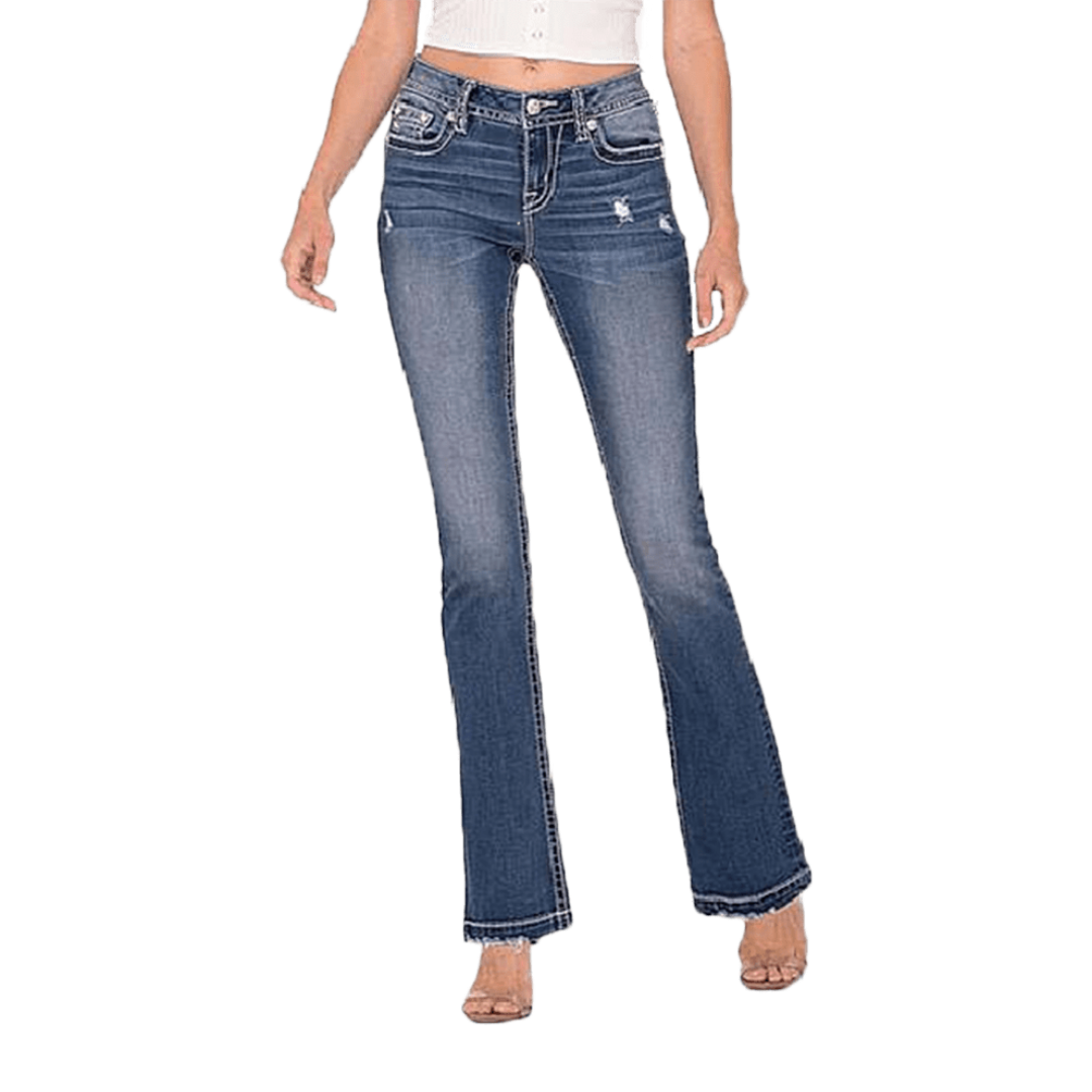 Miss Me Women's Closure Blue Jeans