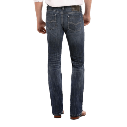 Panhandle Men's Revolver ReFlex Fit Straight Blue Jeans
