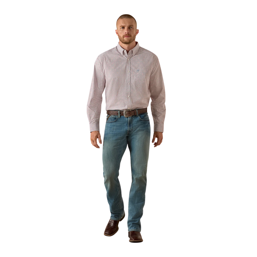 Ariat Men's Geo Print Classic Fit Multicolor Shirt