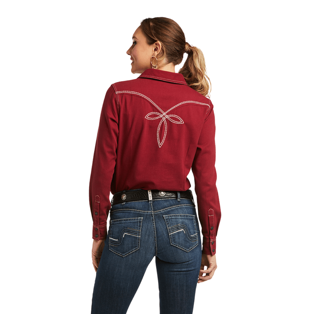 Ariat Women's Real Classic Twill Rhubarb Shirt