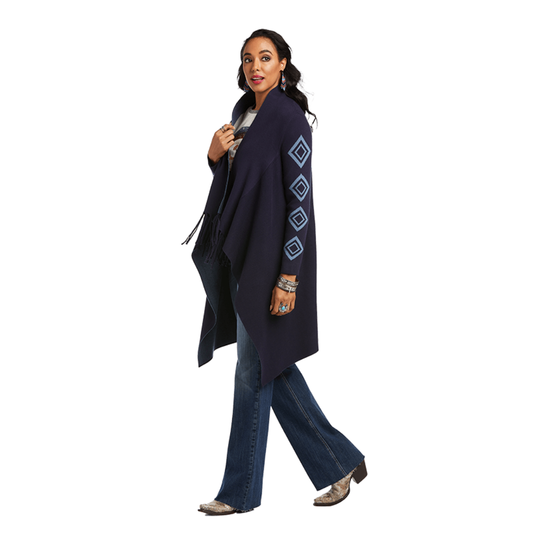 Ariat Women's Roaming Dark Sapphire Blue Cardigan