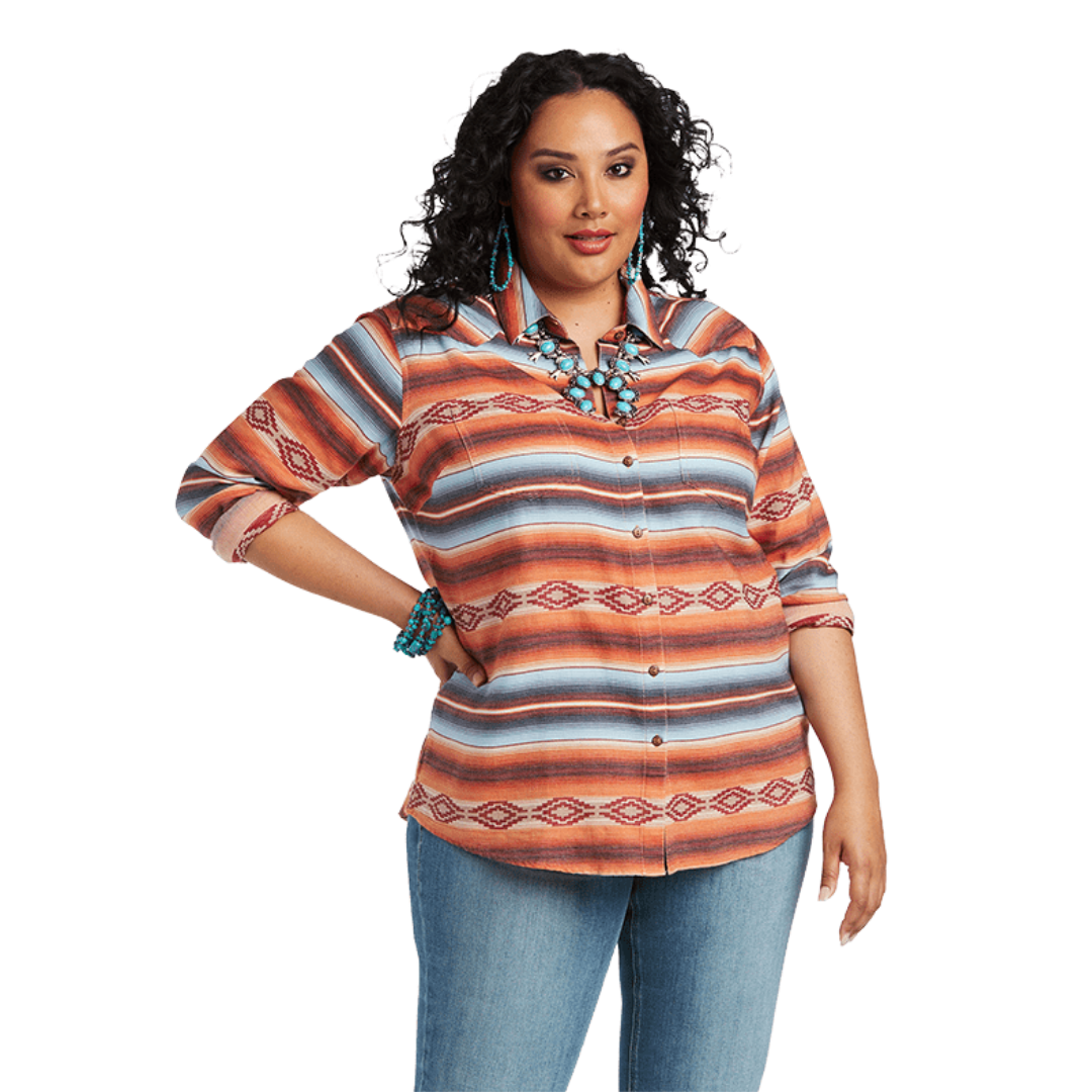 Ariat Women's Billie Jean Serape Button Multicolor Shirt