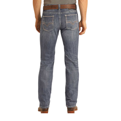 Panhandle Slim Men's Vintage Revolver Straight Blue Jeans