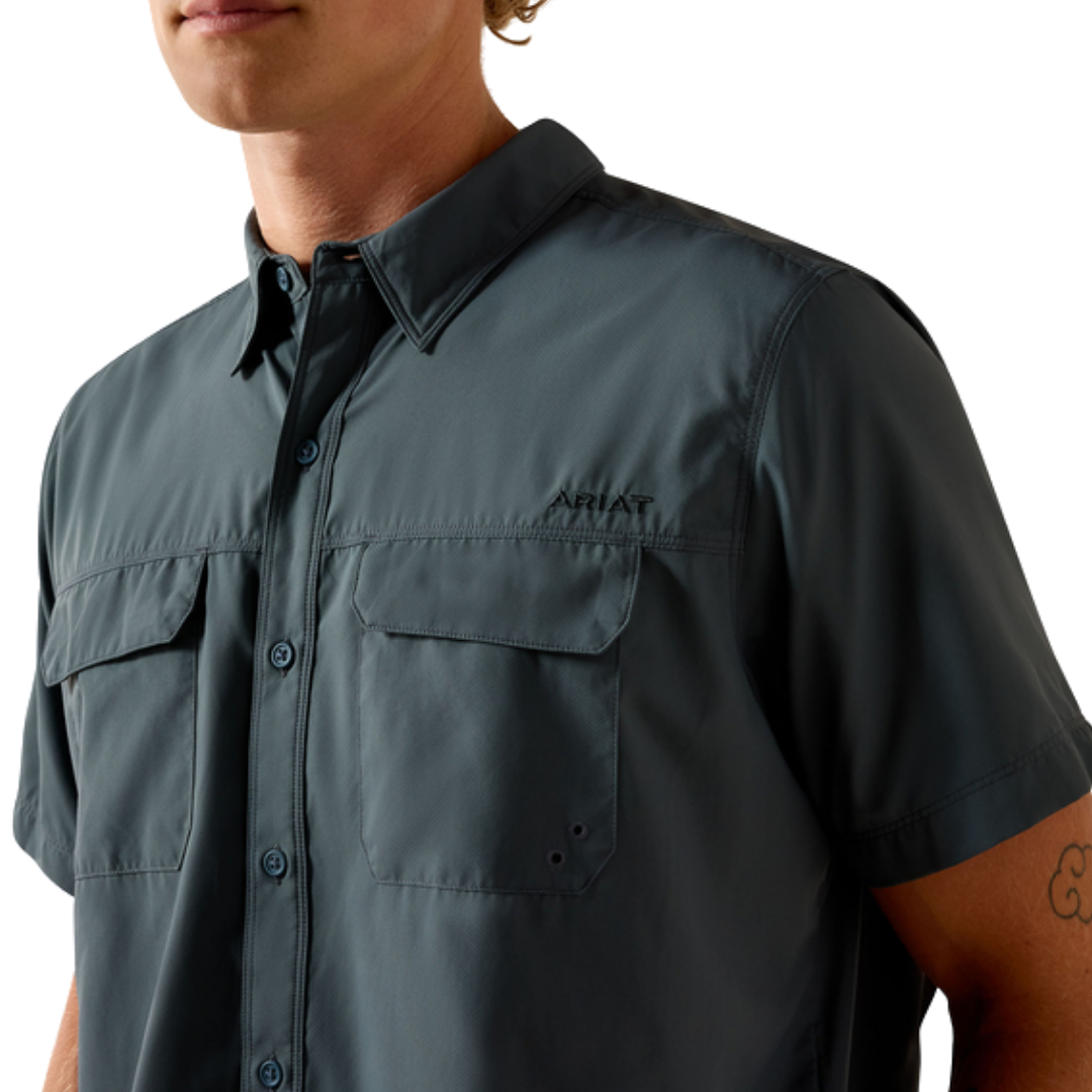 Ariat Men's Outbound Dark Slate Grey Shirt