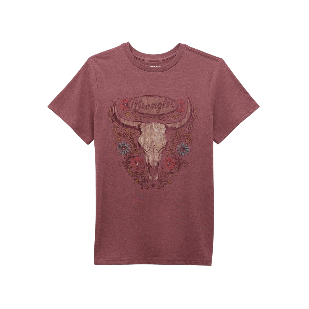 Wrangler Women's Retro Short Sleeve Red Shirt
