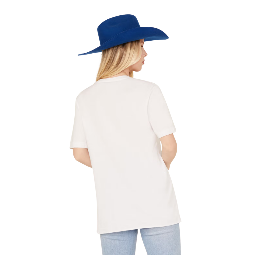 Gina Tee Women's Gone Country Sparkle White Tee Shirt