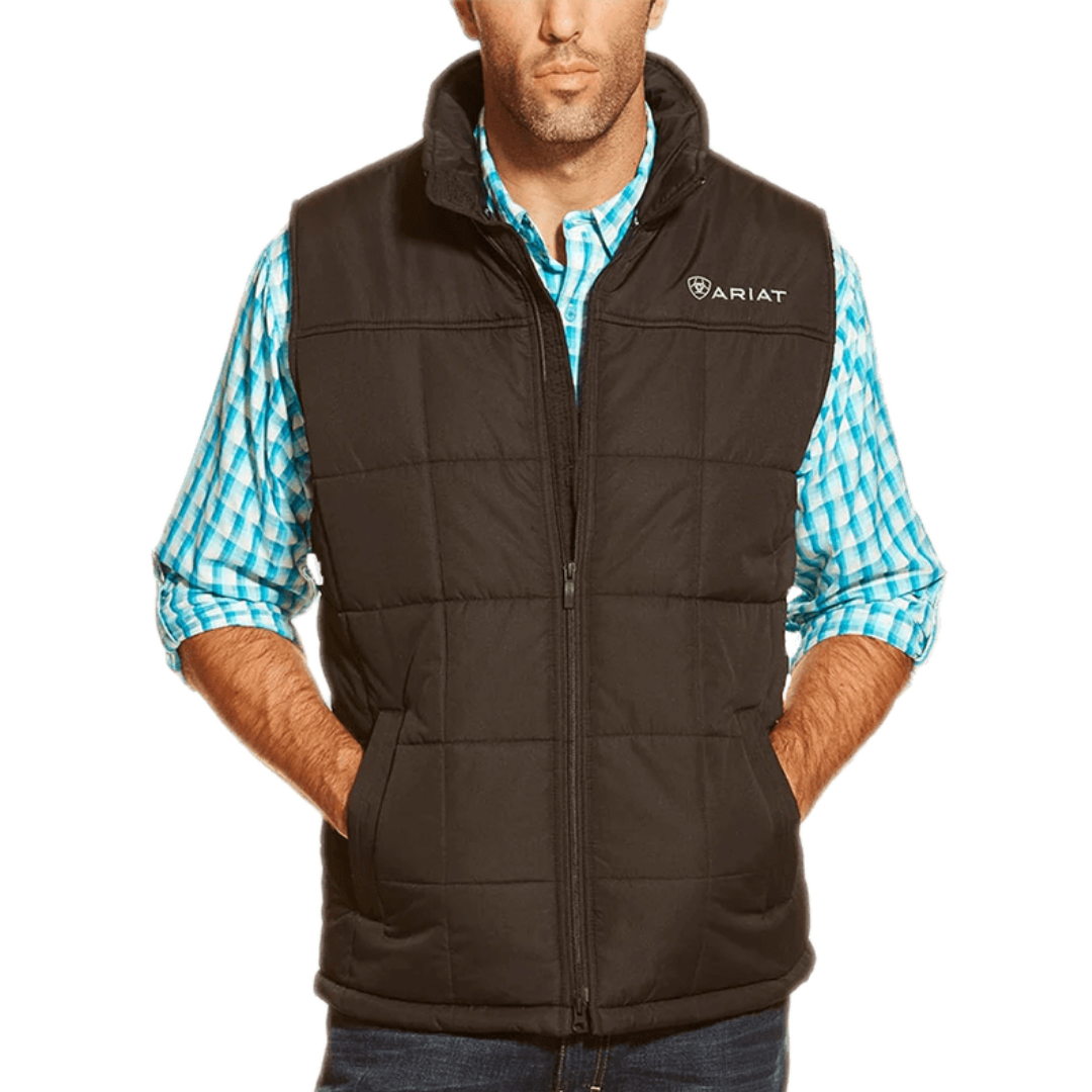 Ariat Men's Crius Concealed Carry Black Vest