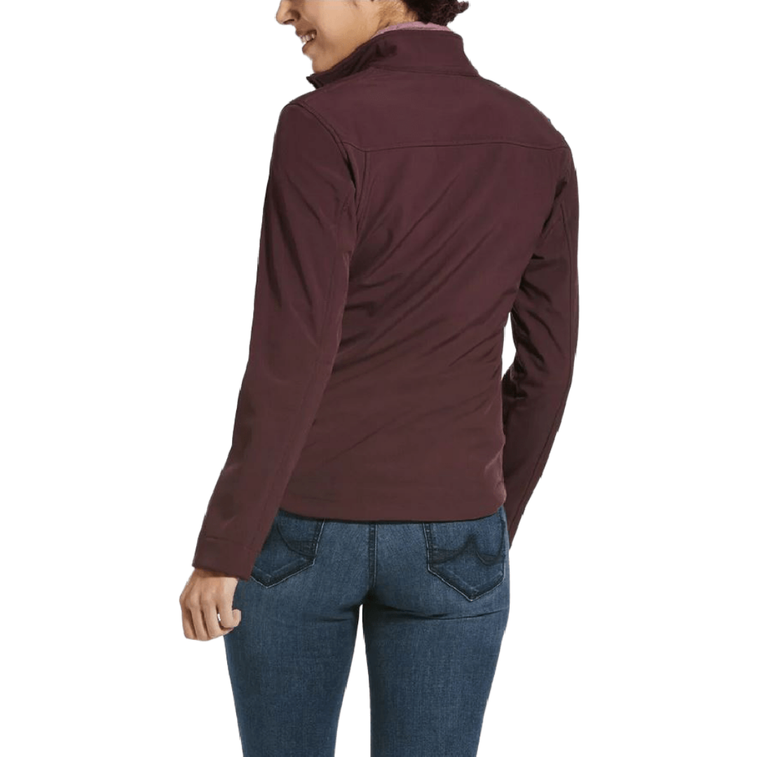 Ariat Women's New Team Softshell Winetasting Purple Jacket