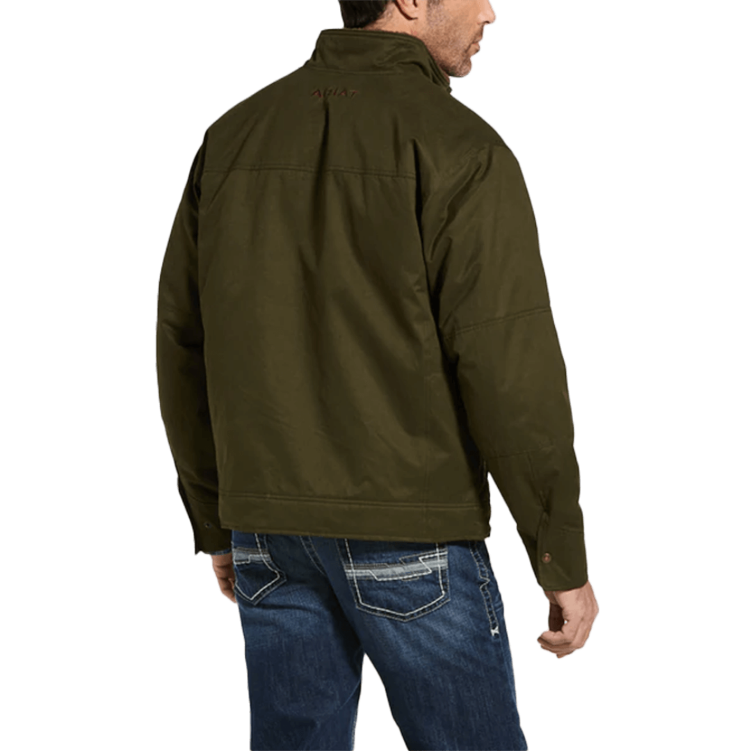 Ariat Men's Grizzly Canvas Green Jacket