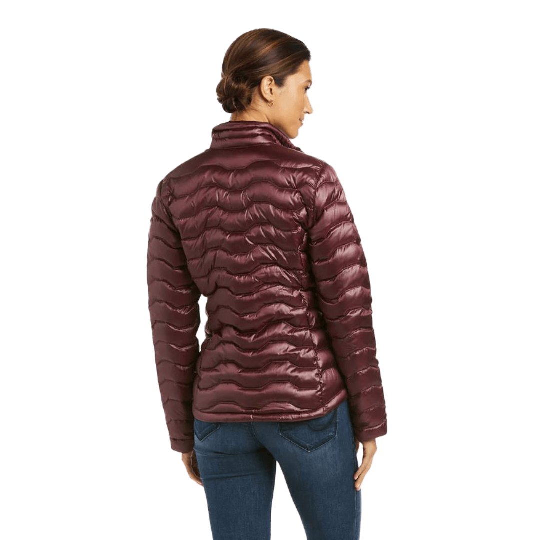 Ariat Women's Ideal 3.0 Iridescent Windsor Wine Jacket
