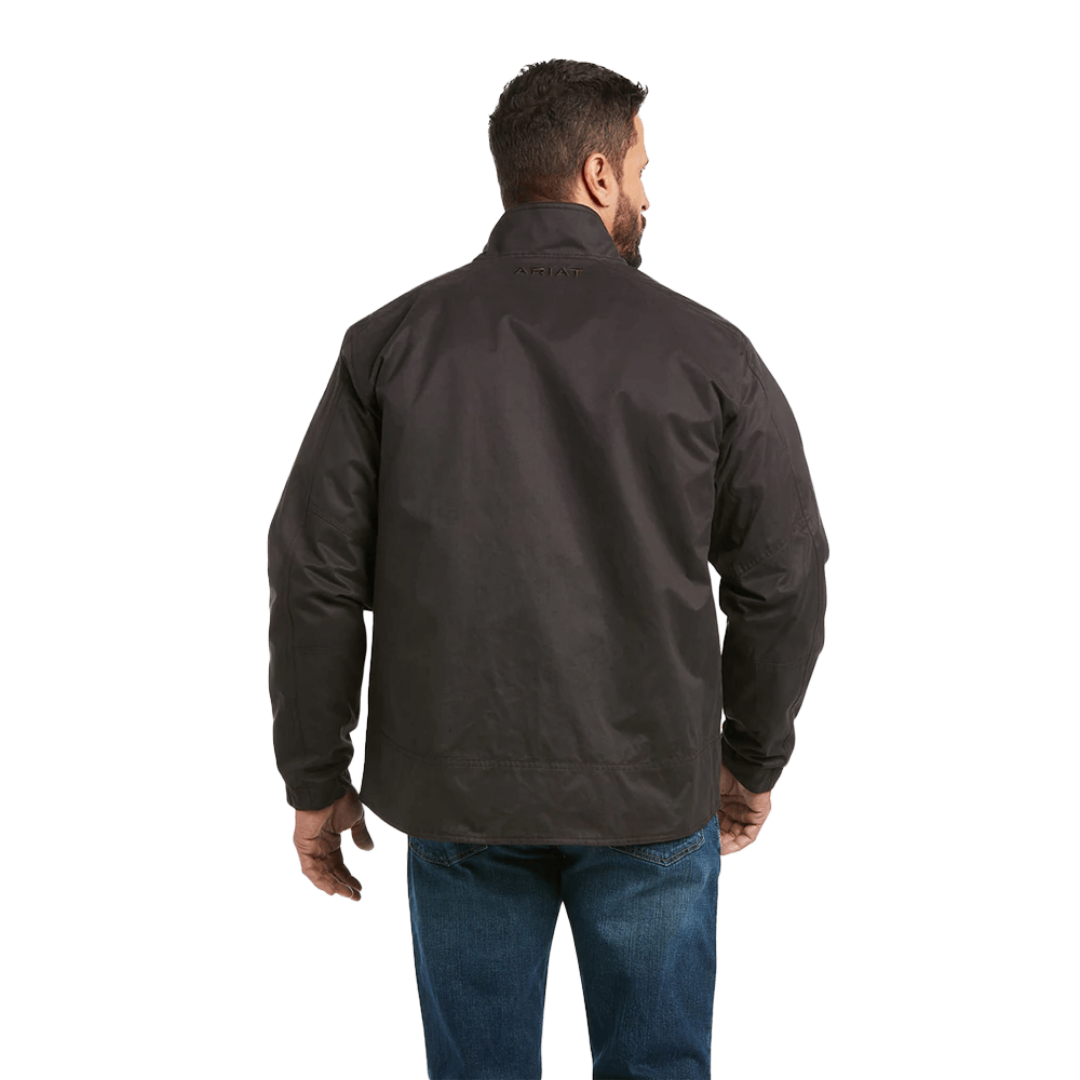 Ariat Men's Grizzly Canvas Espresso Grey Jacket