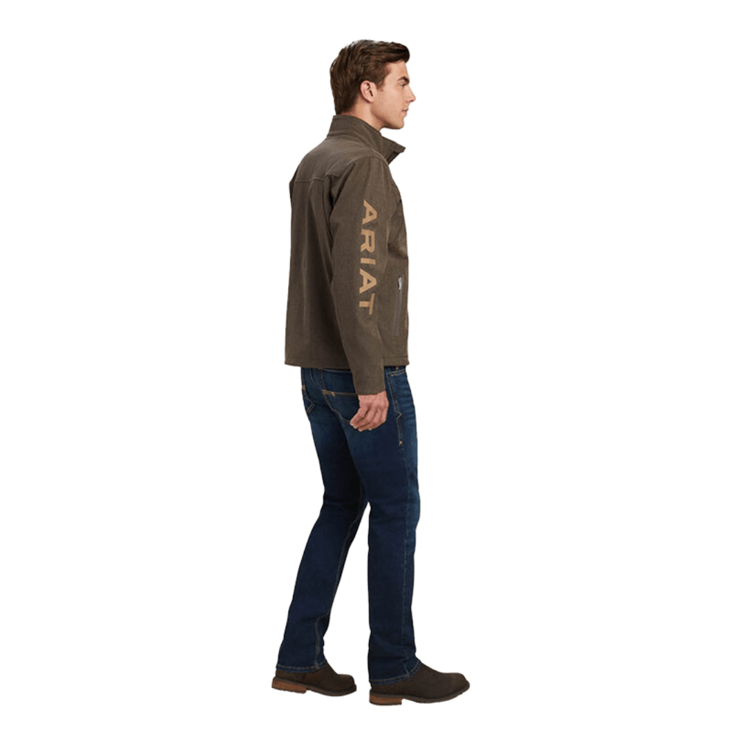 Ariat Men's New Team Banyan Bark Heather Brown Jacket