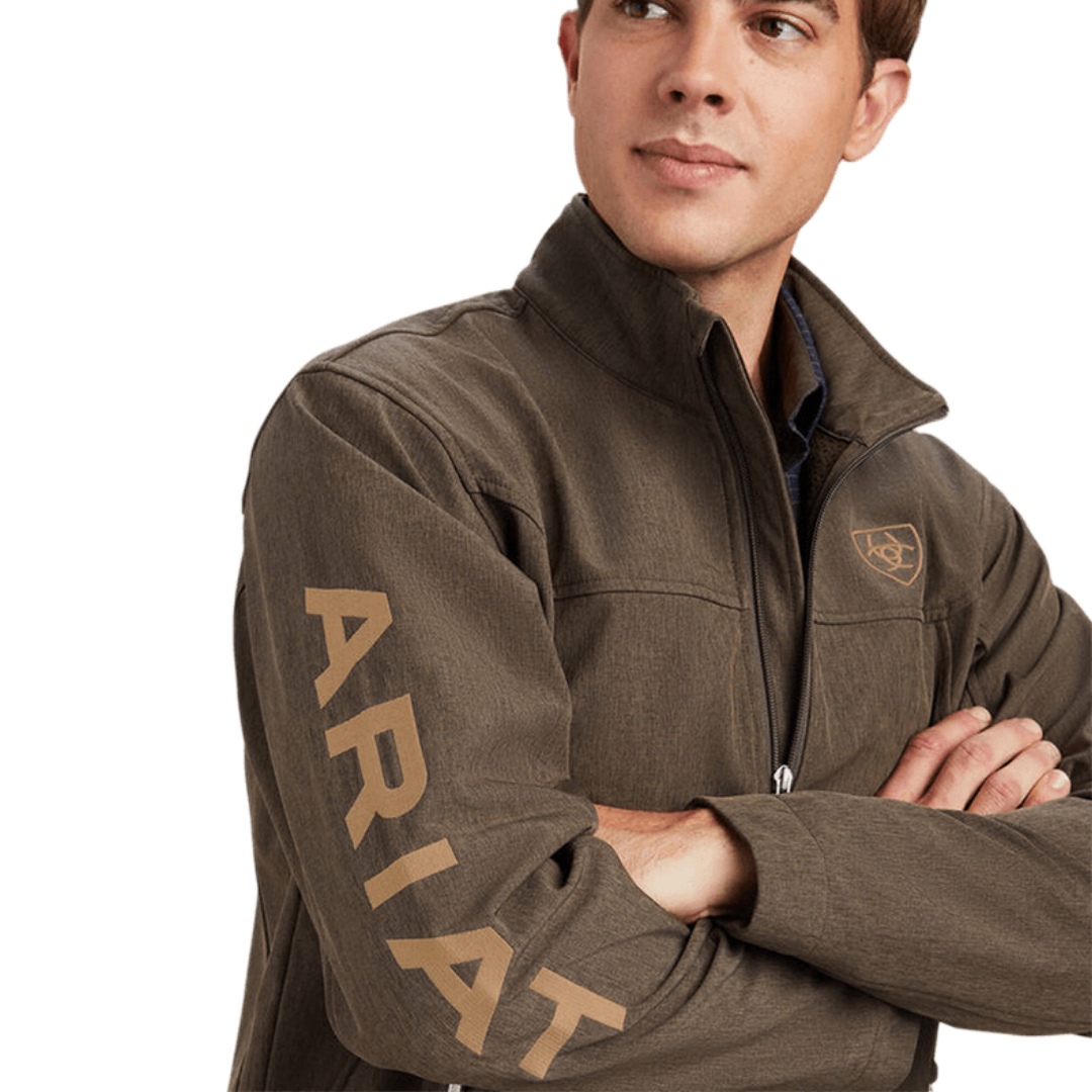 Ariat Men's New Team Banyan Bark Heather Brown Jacket