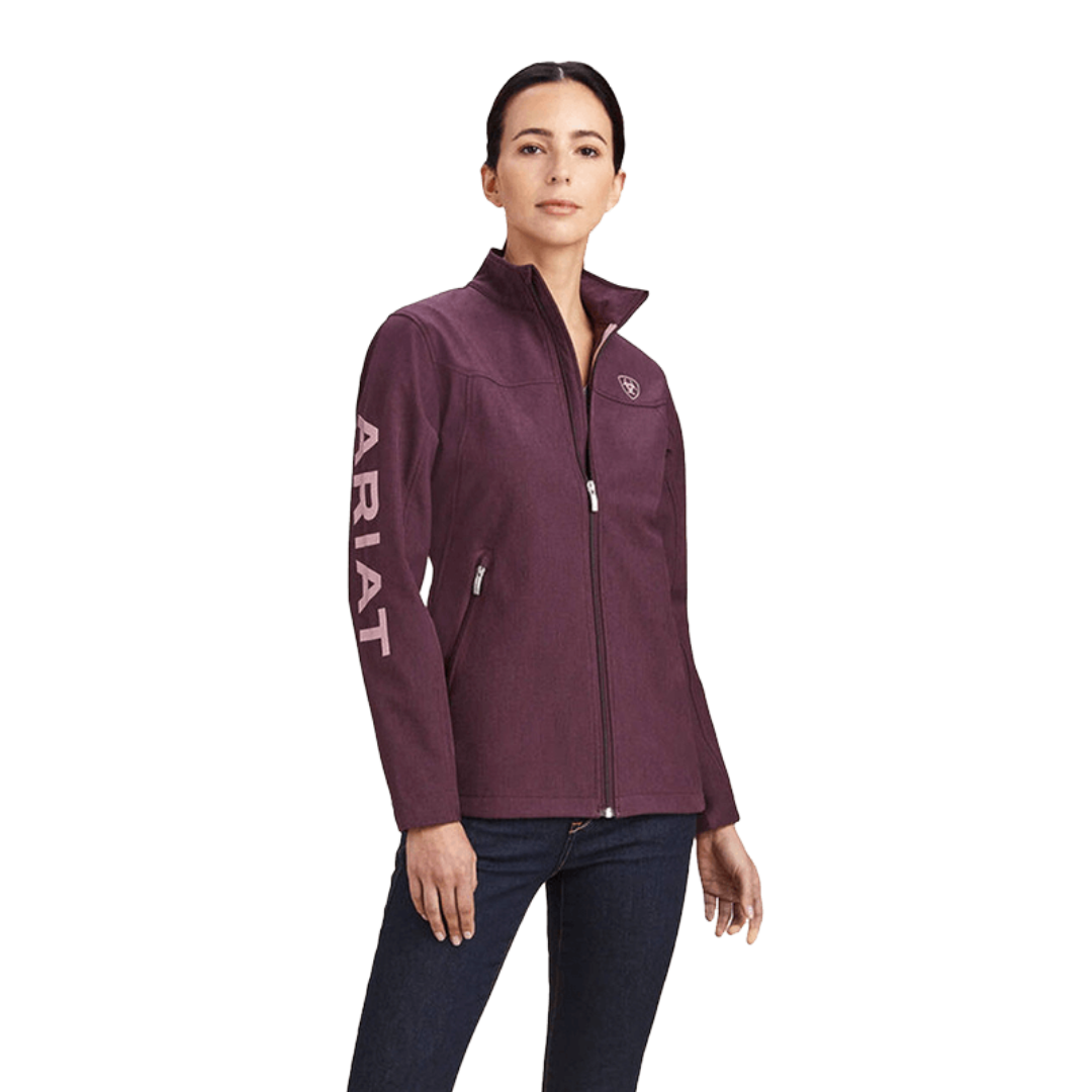 Ariat Women's New Team Softshell Mulberry Purple Jacket
