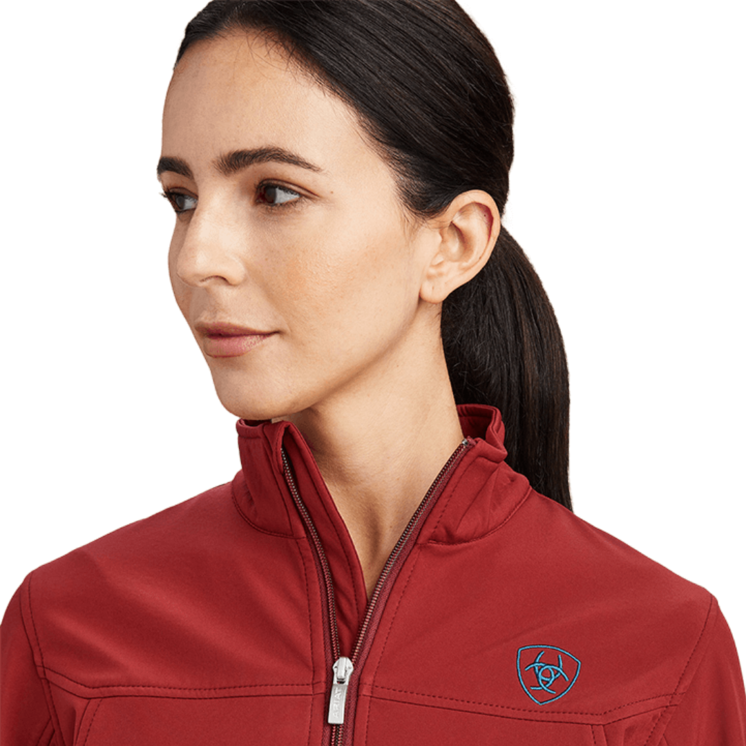 Ariat Women's New Team Softshell Red Jacket