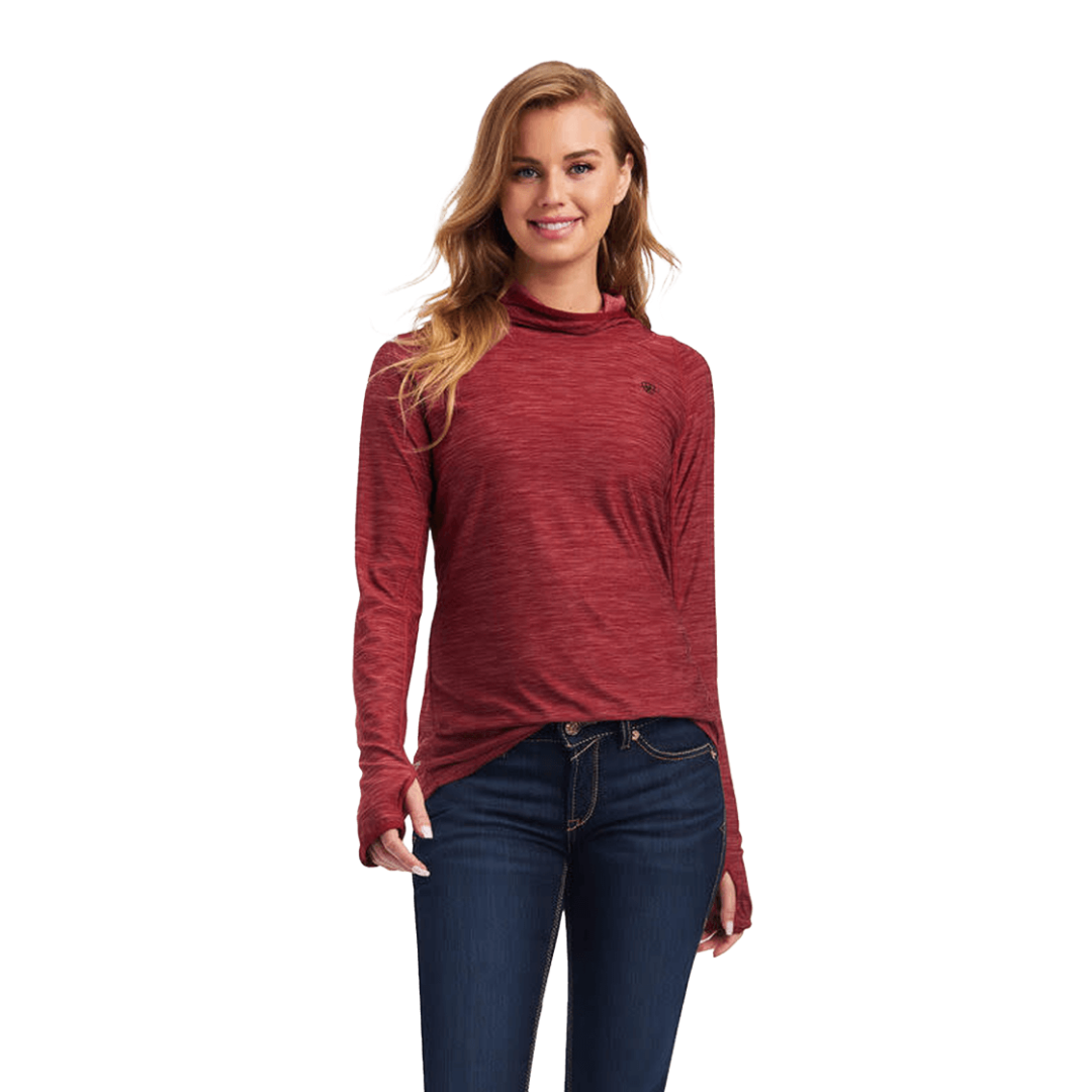 Ariat Women's Sun Dried Tomato Laguna Red Hoodie