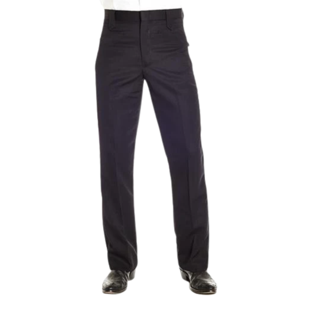 Sidran Men's Western Ranch Dress Black Pants