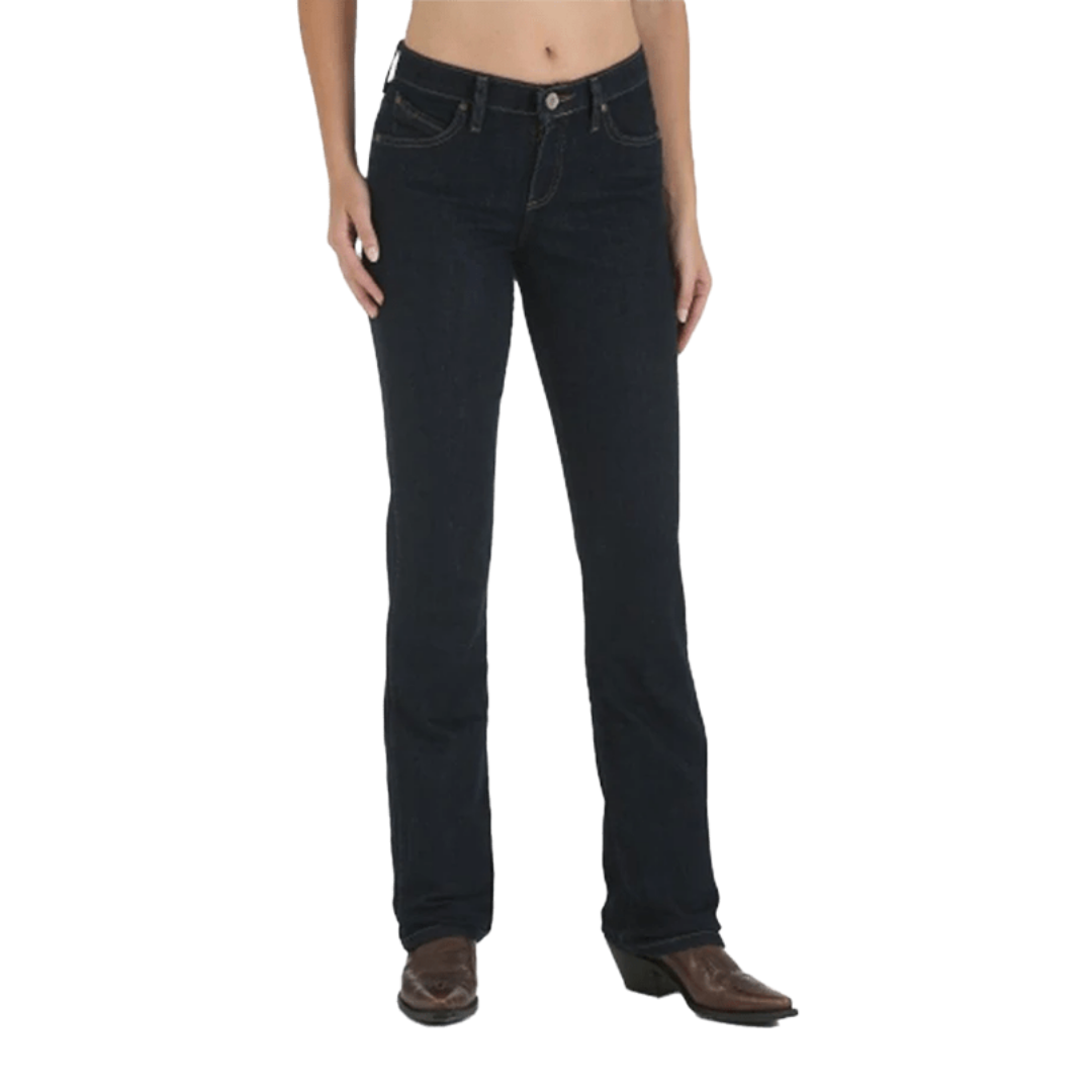 Wrangler Women's Dark Dynasty Ultimate Riding Blue Jeans