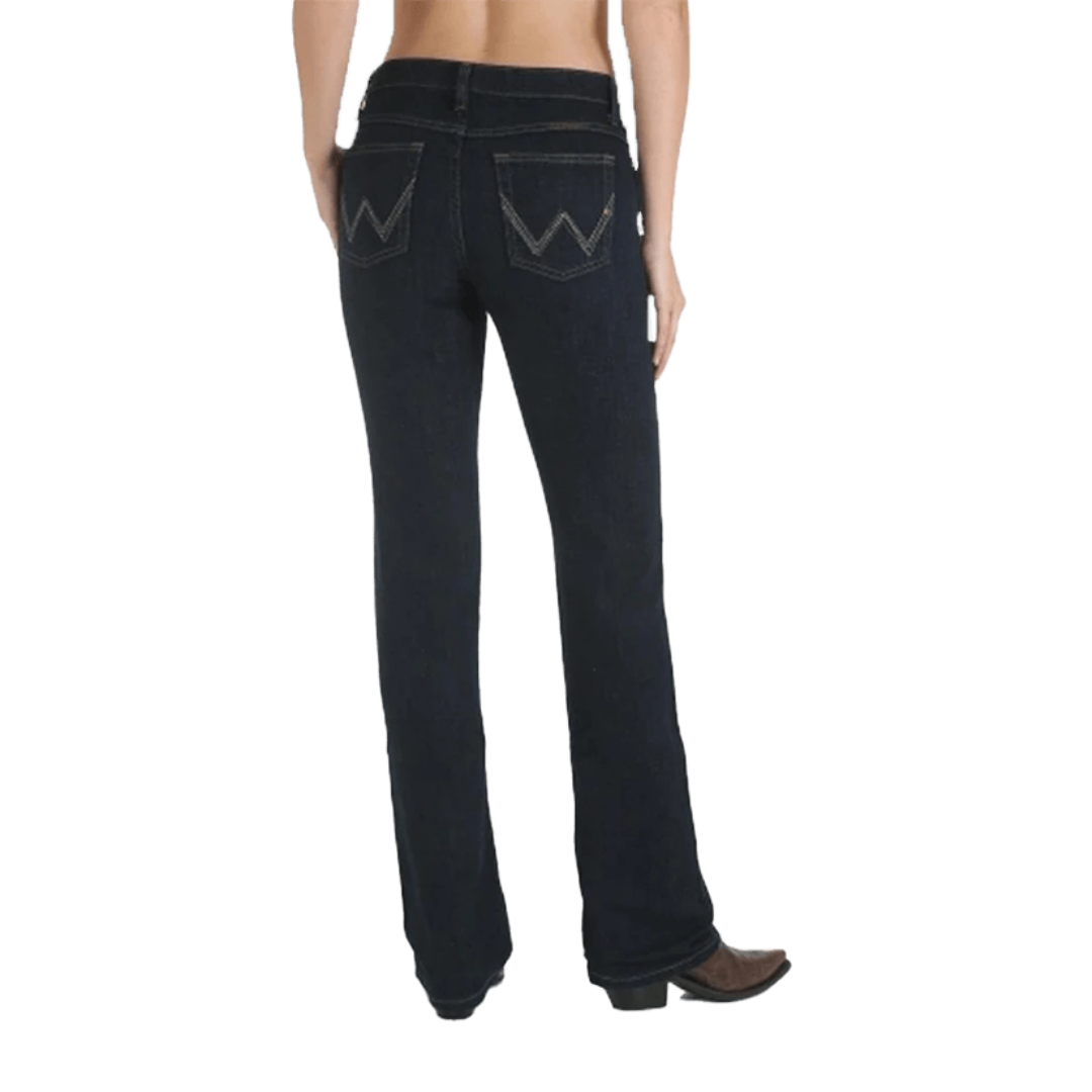 Wrangler Women's Dark Dynasty Ultimate Riding Blue Jeans