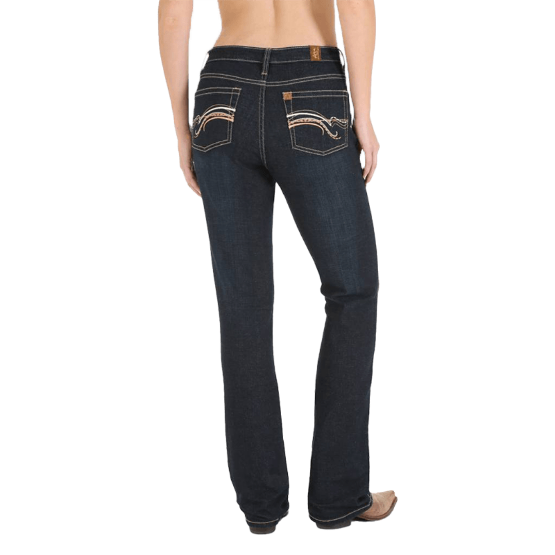 Wrangler Women's Aura Slimming Blue Jeans