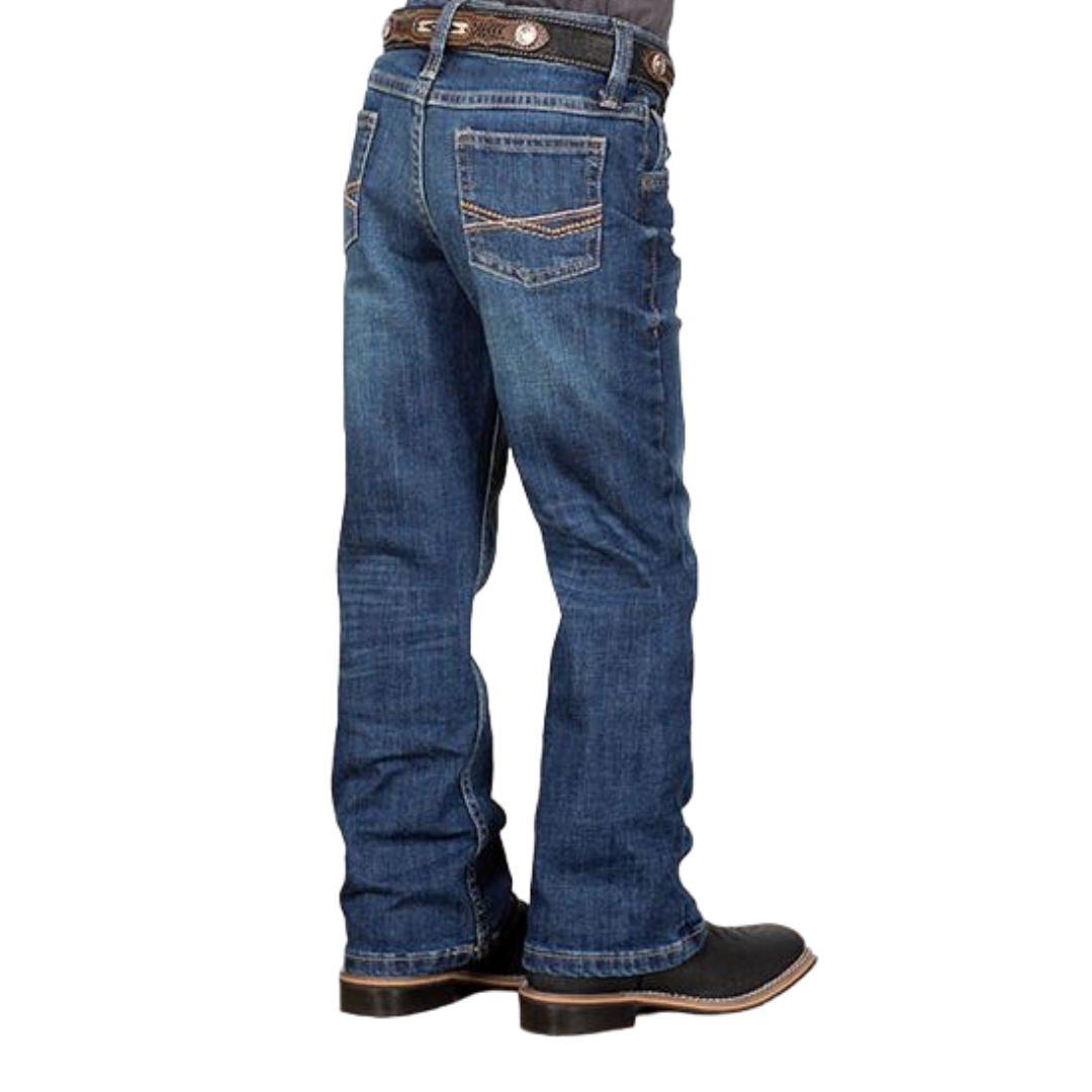 Wrangler Toddler Boy's 20X 42 Vintage Blue Jeans