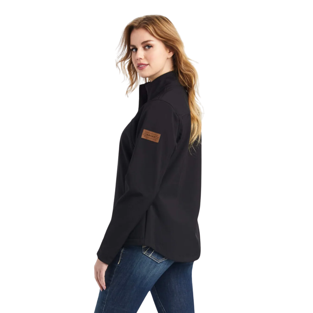 Ariat Women's Chimayo Aztec Softshell Black Jacket