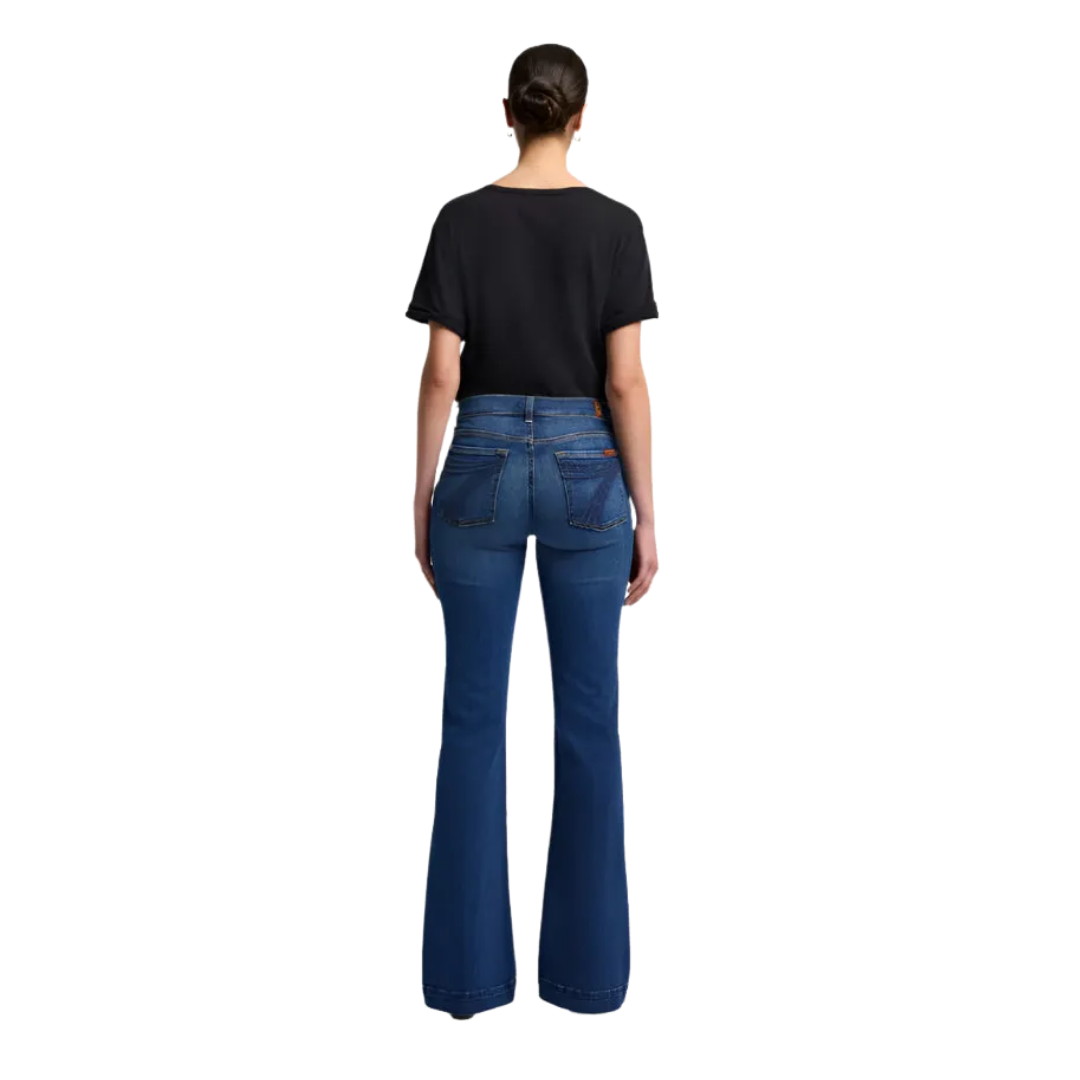 7 For Mankind Women's Dojo Denim Blue Jeans