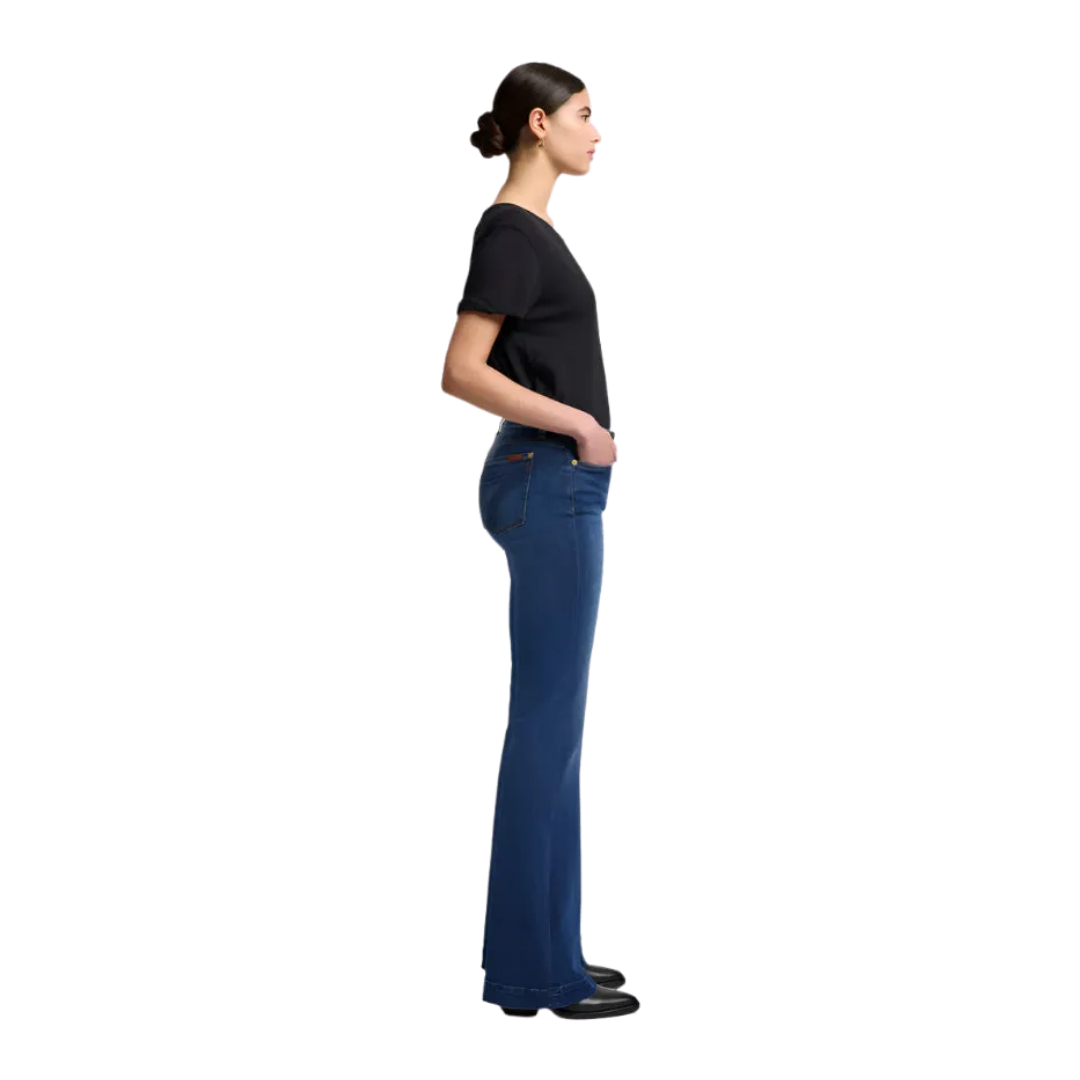 7 For Mankind Women's Dojo Denim Blue Jeans