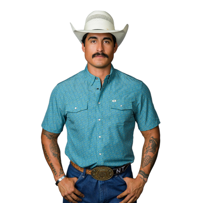 Ferrell Men’s The Miles Blue Shirt