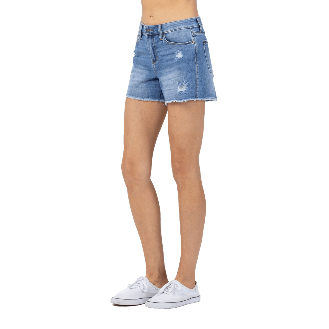 Judy Women's Cactus Blue Shorts