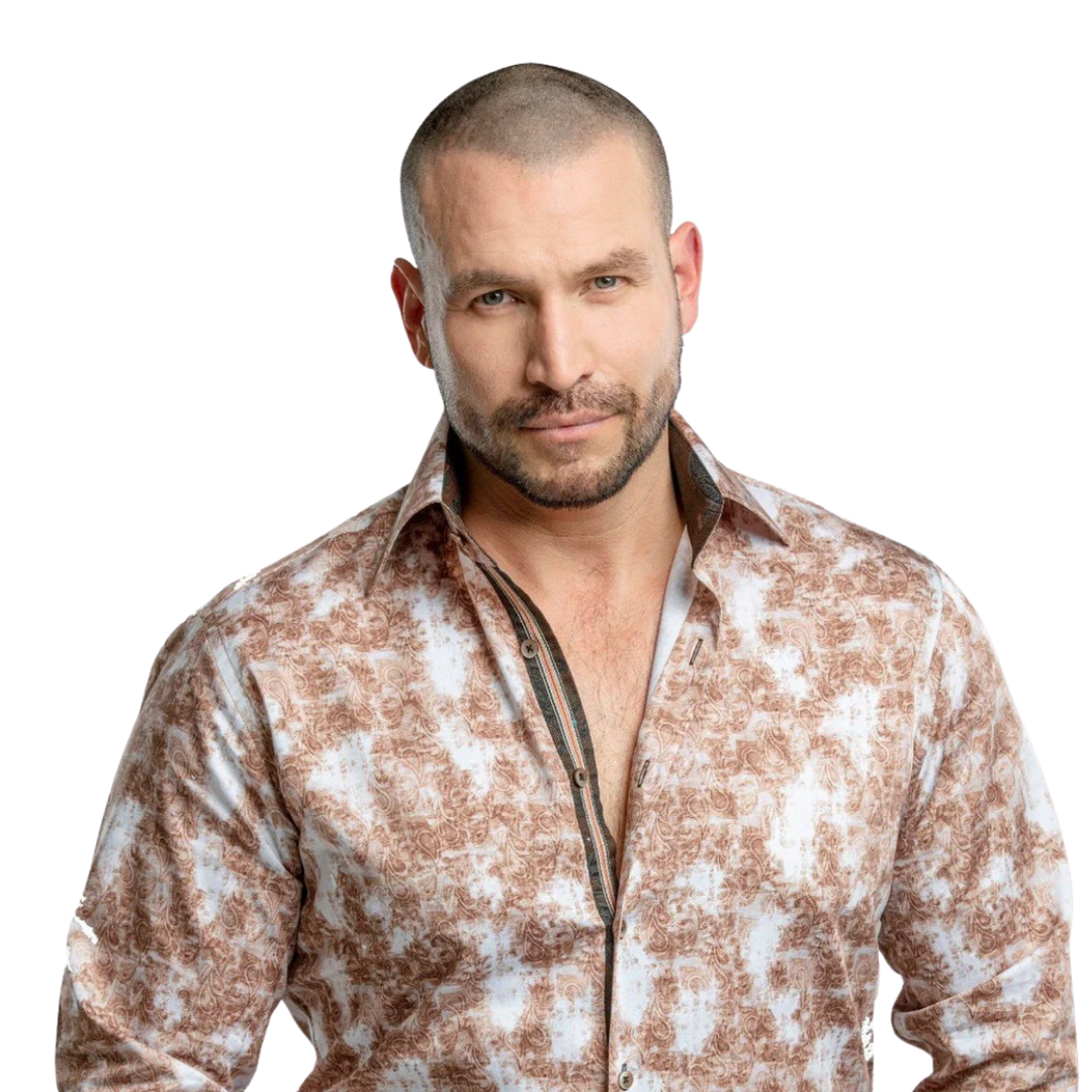 Ranger's Usa Men's Rafael Amaya Luxury Multicolor Shirt