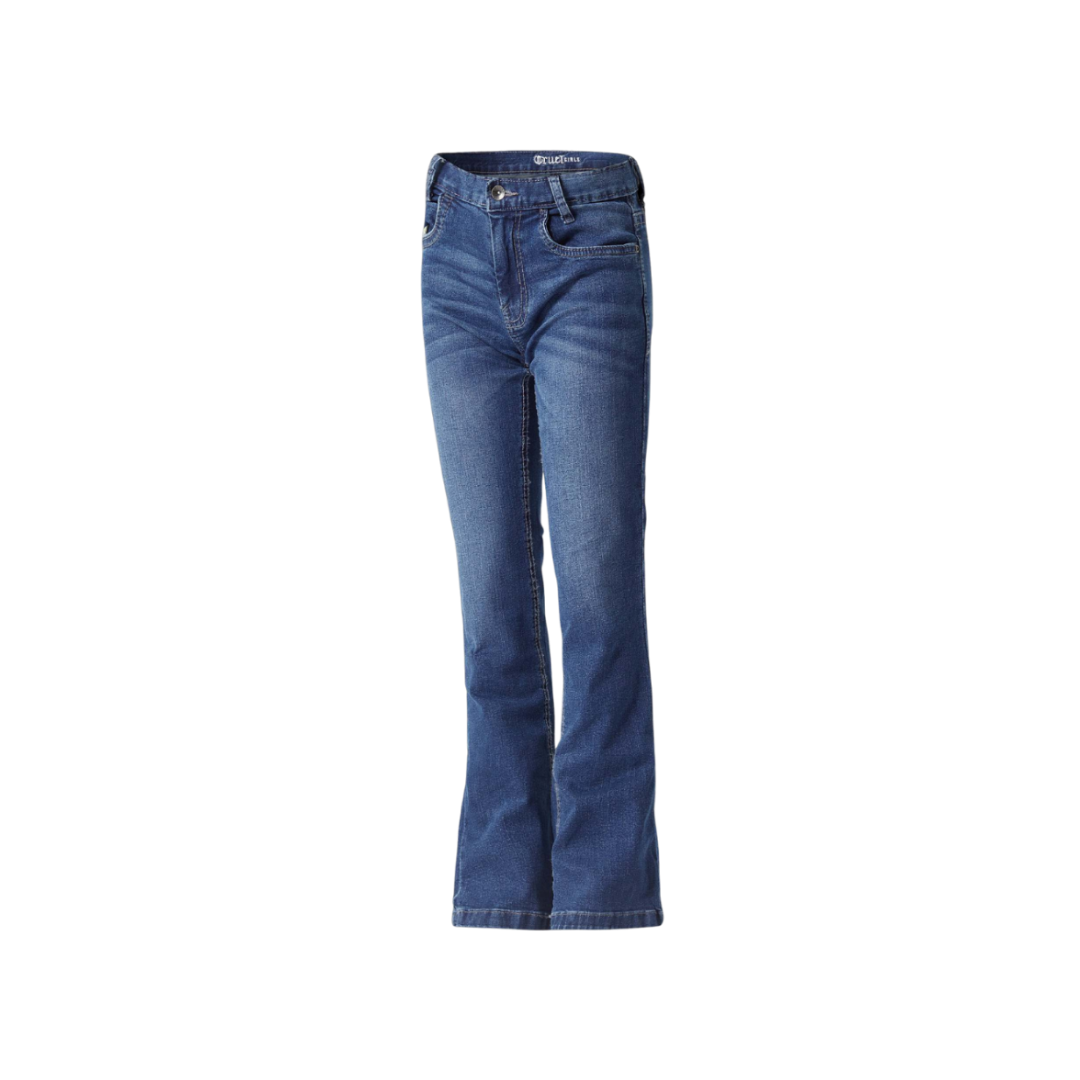 Cruel Youth Girl's Denim Violet Slim Fit Trouser Blue Jeans