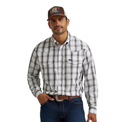 Wrangler Men’s Performance Snap Multicolor Shirt