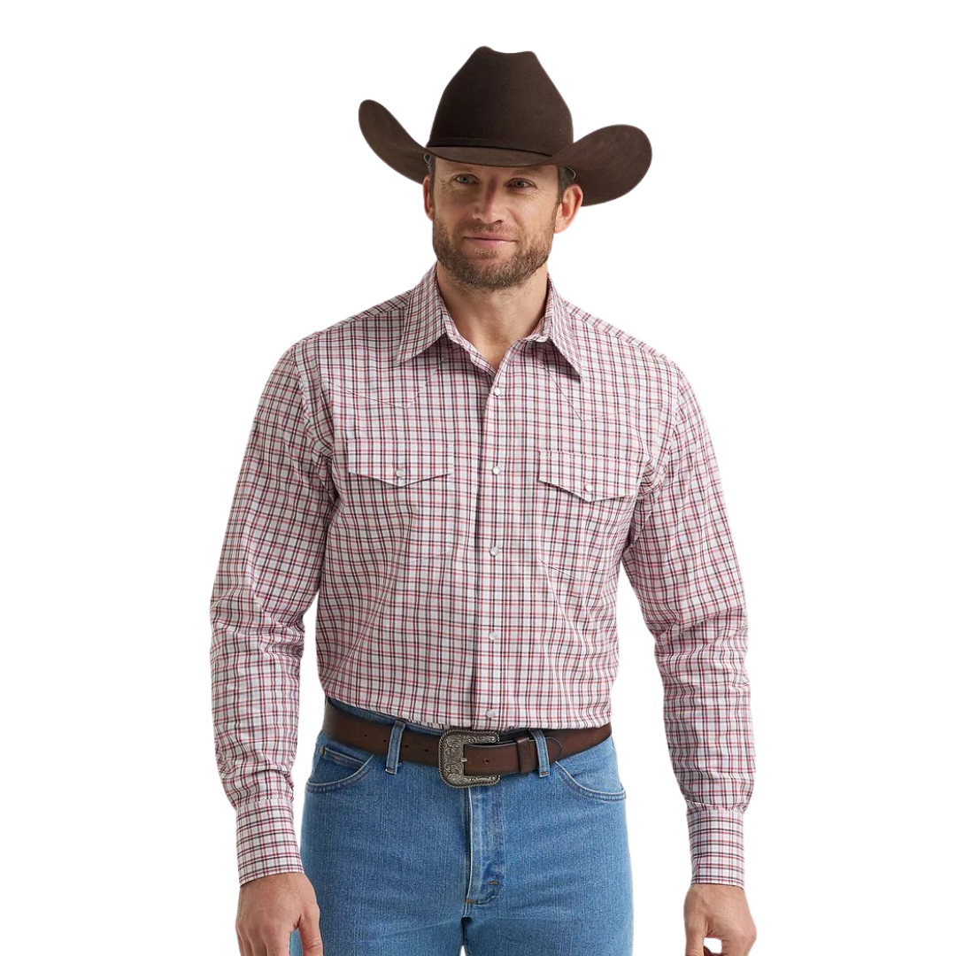 Wrangler Wrinkle Resist Classic Fit White Shirt