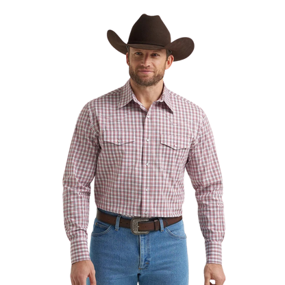 Wrangler Wrinkle Resist Classic Fit White Shirt