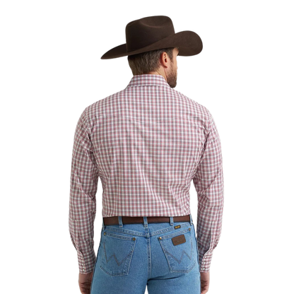 Wrangler Wrinkle Resist Classic Fit White Shirt