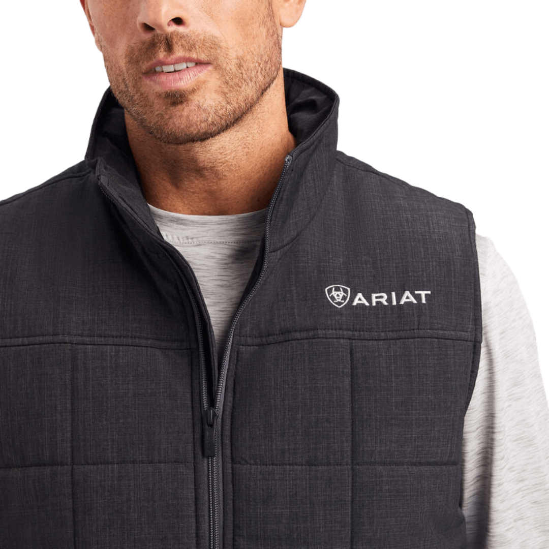 Ariat Men's Crius Insulated Phantom Black Vest