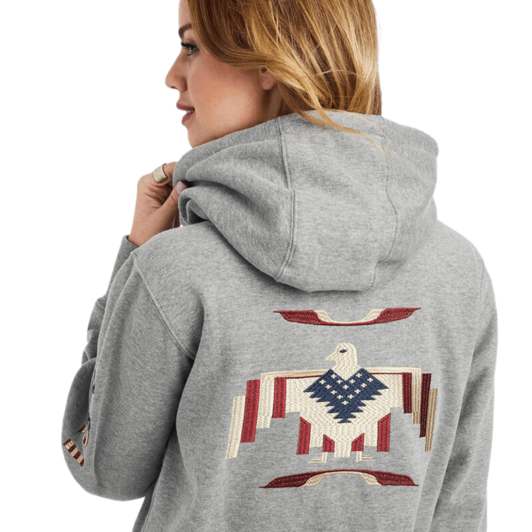 Ariat Women's Thunderbird Chimayo Grey Hoodie