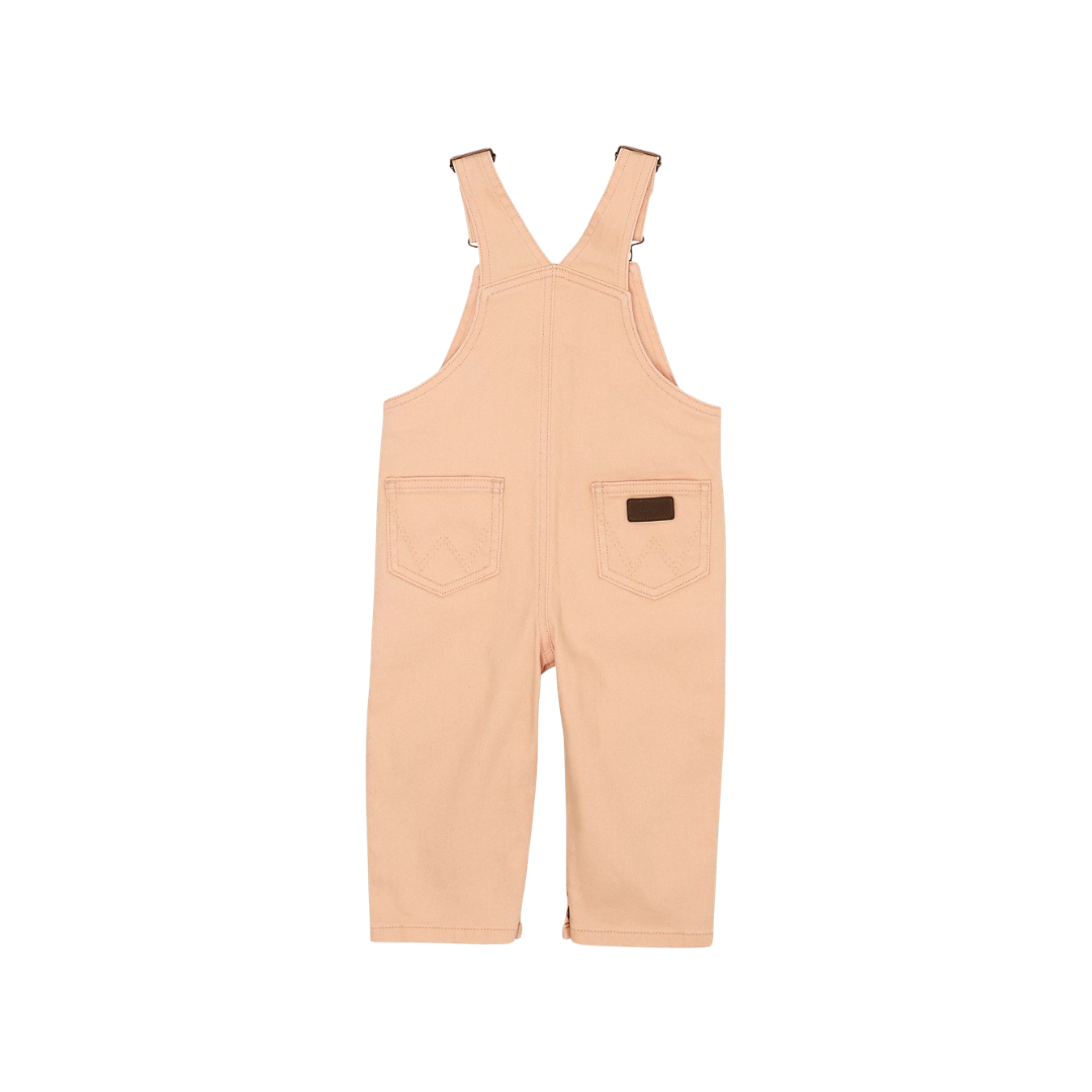 Wrangler Toddler Girl's Denim Pink Overall