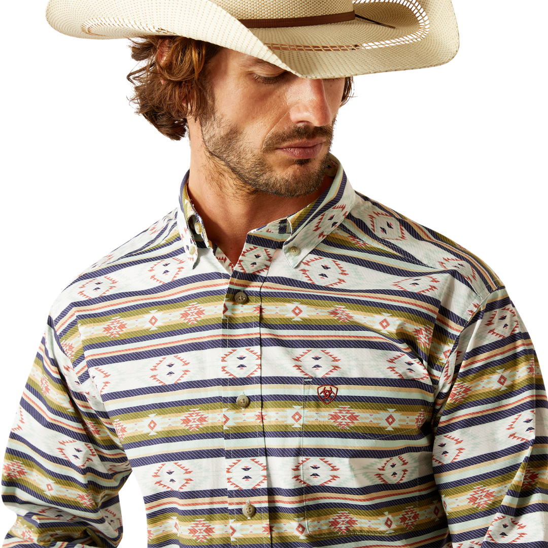 Ariat Men's Calder Classic Fit Multicolor Shirt