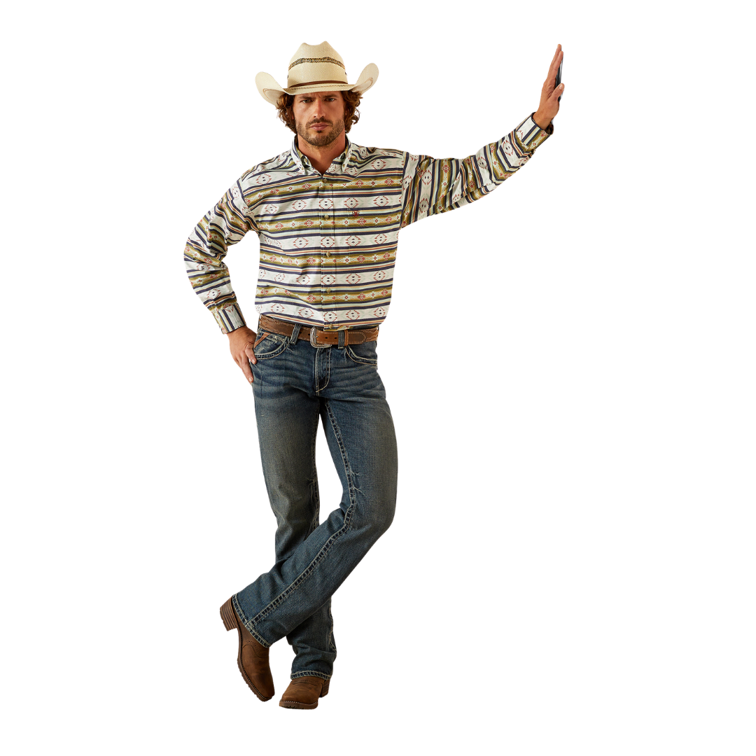 Ariat Men's Calder Classic Fit Multicolor Shirt