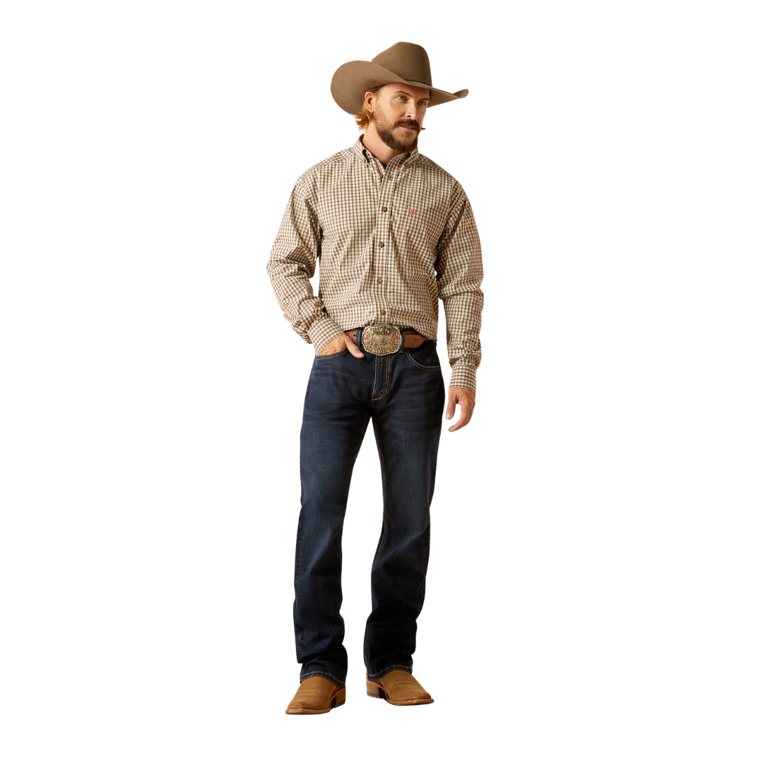 Ariat Men's Pro Cassius Brown Shirt